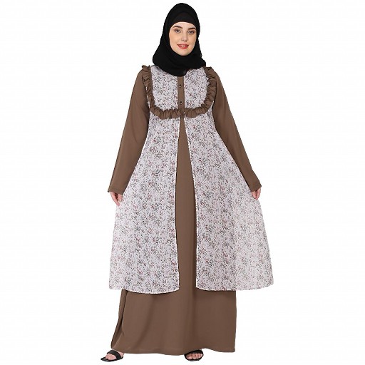 Shrug style new arrivals abaya